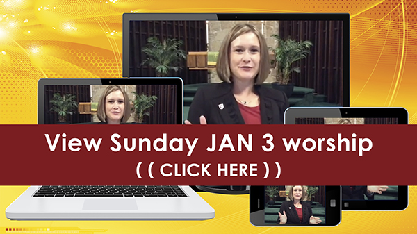 View Sunday worship | JAN 3