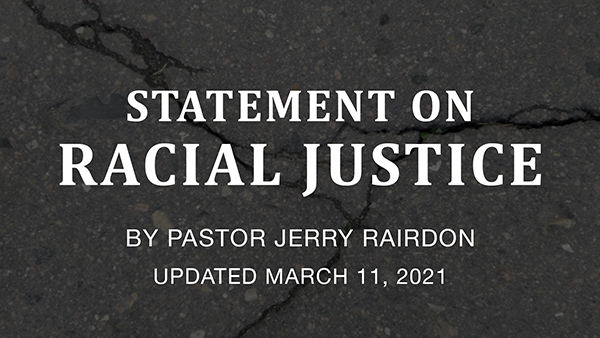 Racial Justice | statement web