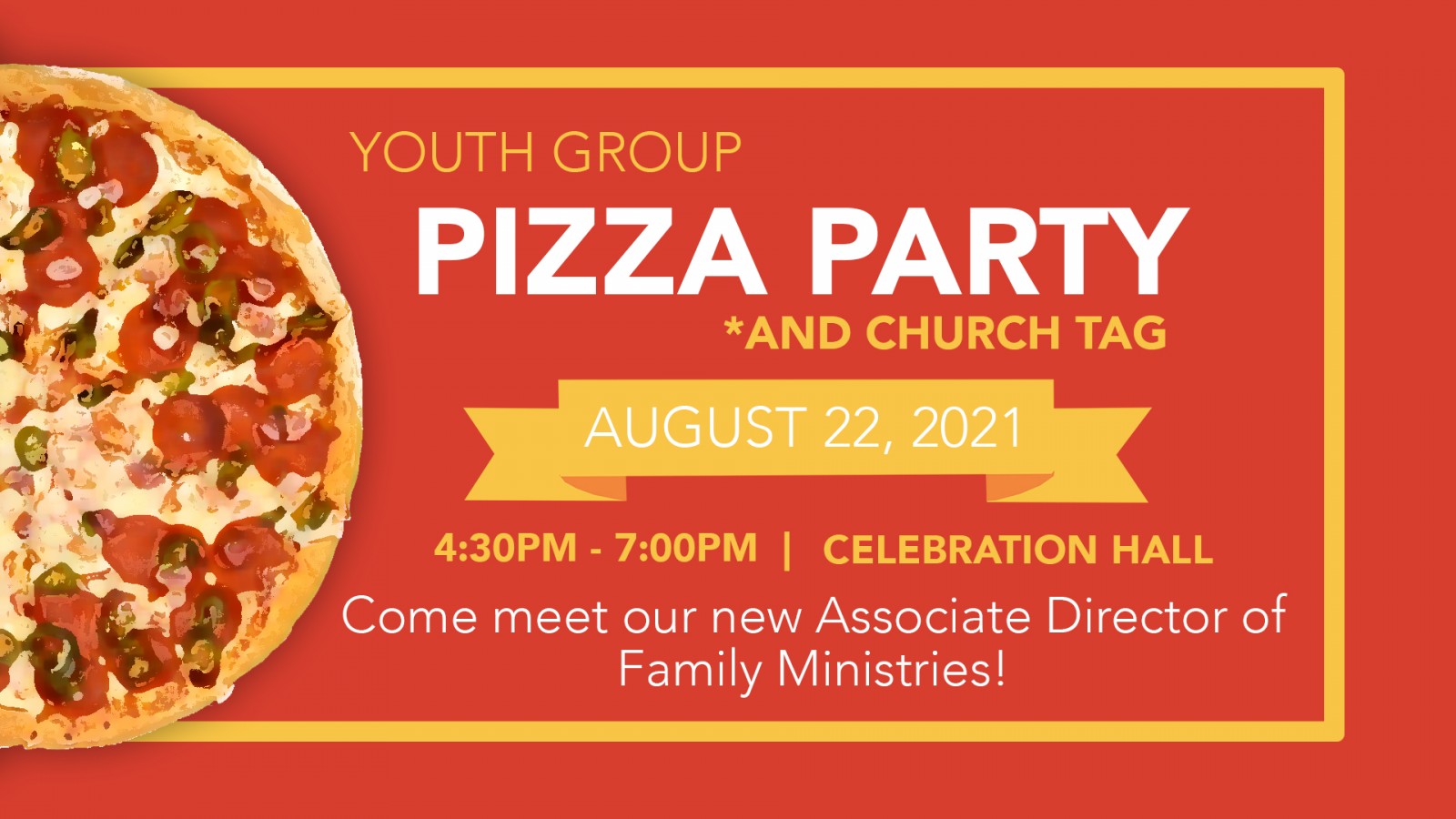 PIZZA PARTY Youth Graphic Long