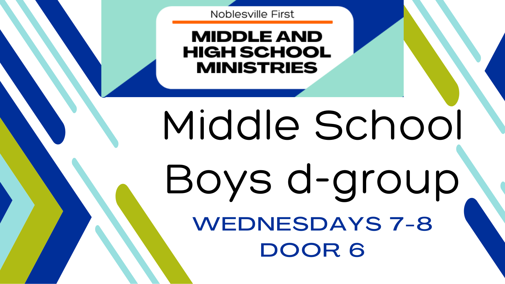 Middle School Boys d-group | JAN 2022
