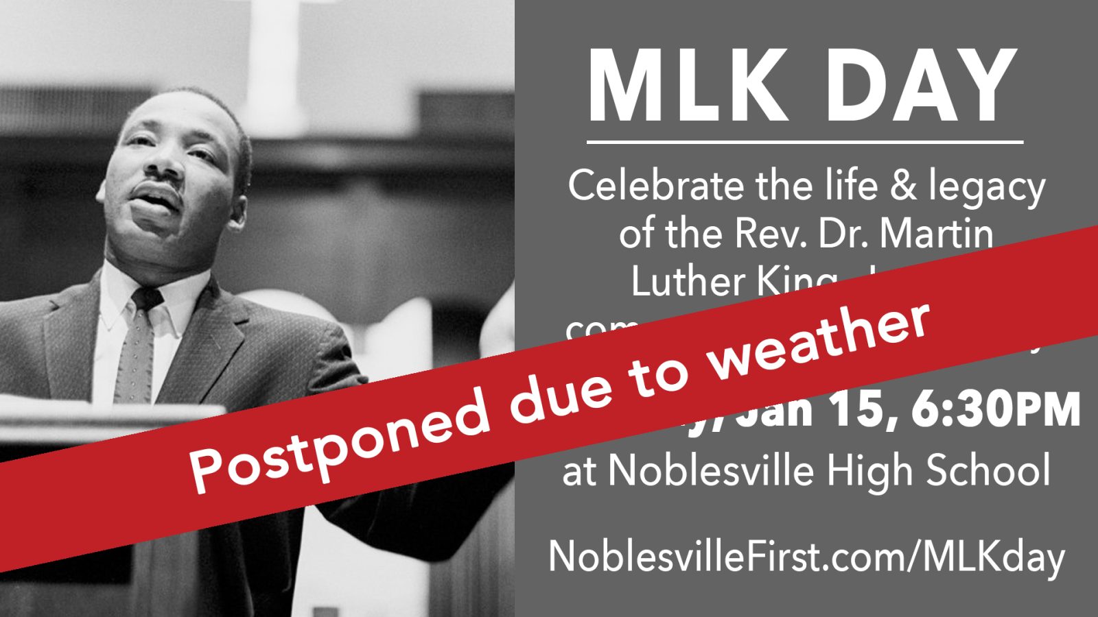 MLK DAY 2024 slide - postponed